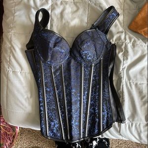 Fancy Blue Corset